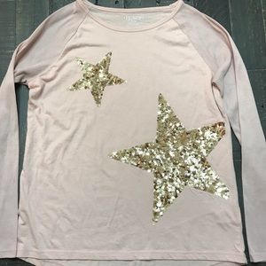 Girls Pink Star Shirt